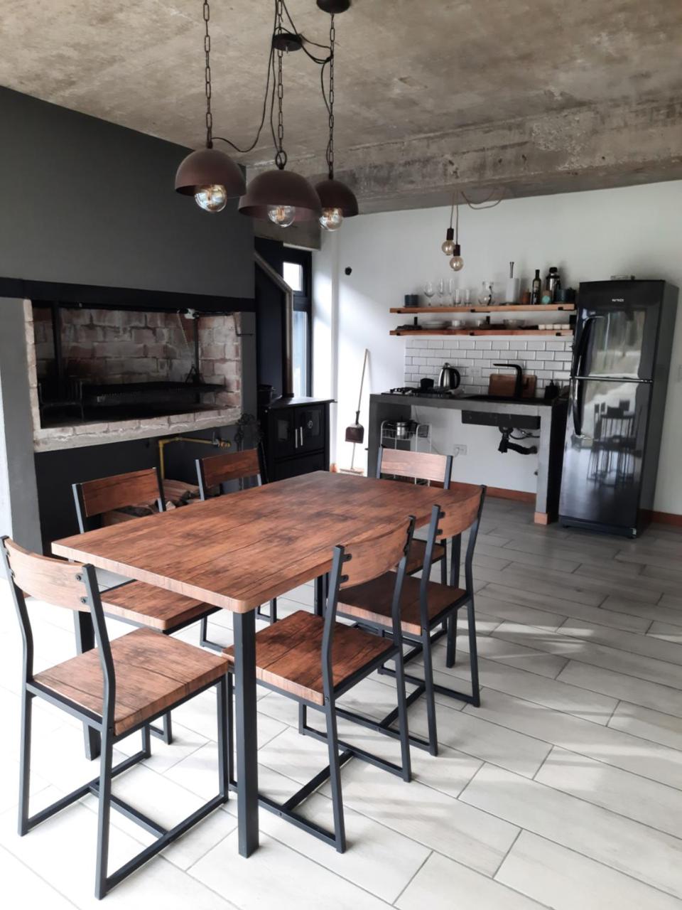 Casa de Invitados con Parrilla y horno a lea