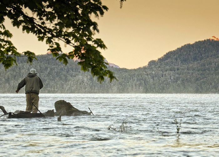Pesca de portiva - Qu� hacer en Villa la Angostura
