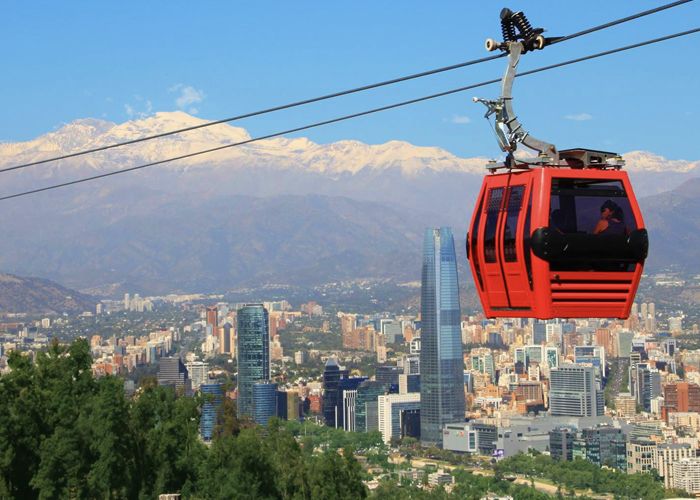 Telef�rico Santiago: Las mejores vistas de la ciudad - Qu� hacer en Santiago