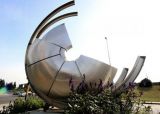 Escultura “Sobre rieles” . Que hacer en Villa Adelina